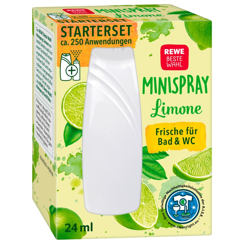 REWE Beste Wahl Mini Duft-Spray Limone 24ml
